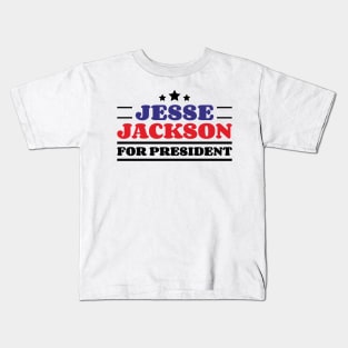 Jesse Jackson For President v2 Kids T-Shirt